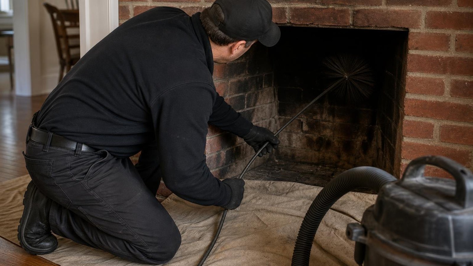 Local chimney sweep & inspection for Jericho homes